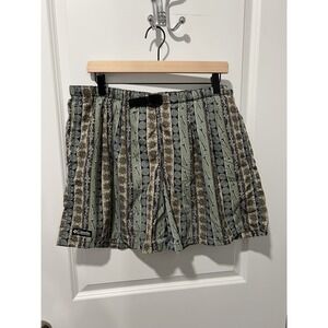 Vintage Columbia Shortswear Company Swim Trunks Mesh Lined Size Large Geometric